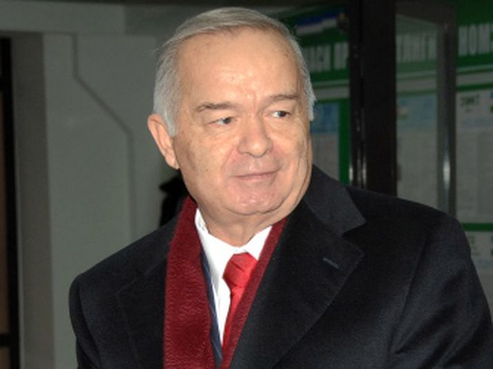 Islam Karimov virðist öruggur um endurkjör.
