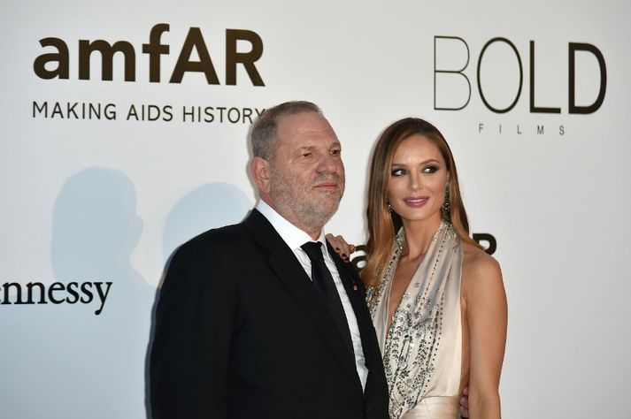Harvey Weinstein og Georgina Chapman eiga saman tvö börn.