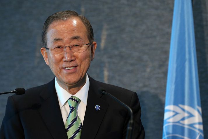 Ban-Ki Moon, framkvæmdastjóri SÞ