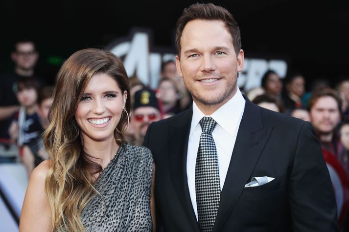 Katherine Schwarzenegger og Chris Pratt áttu eina dóttur saman fyrir.