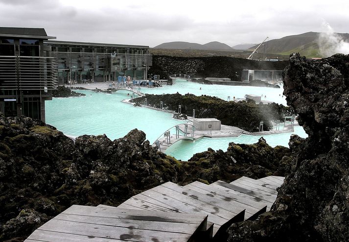 Nýtt met var slegið í fjölda heimsókna í Bláa lónið árið 2015.