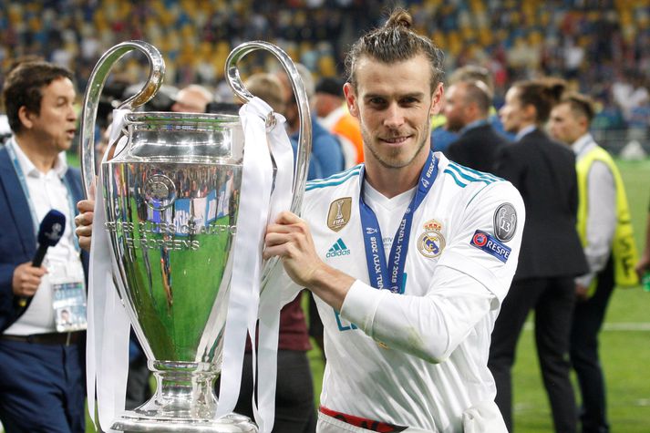 Gareth Bale vann Meistaradeildina fimm sinnum með Real Madrid.