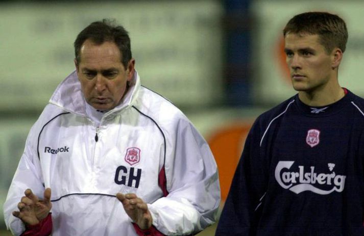 Gerard Houllier og Michael Owen fyrir tíu árum.
