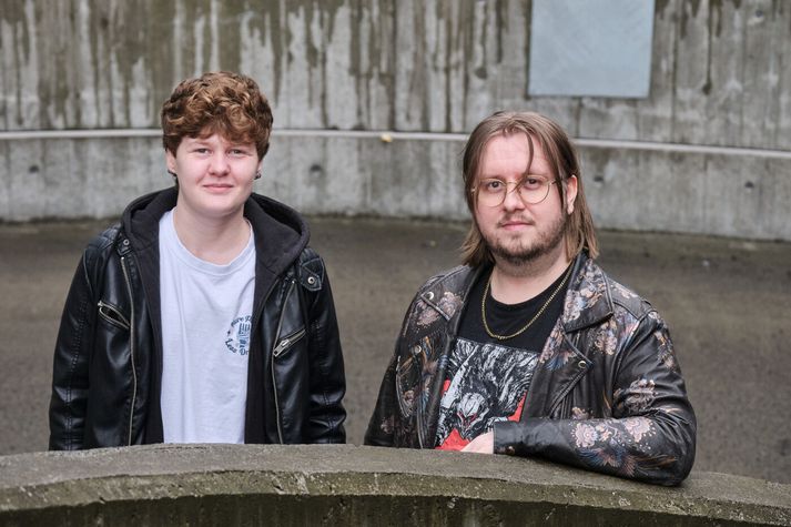 Elísabet Jana og Kjartan Valur eru orðin þreytt á auknum fordómum og fáfræði gegn minnihlutahópum í samfélaginu. 