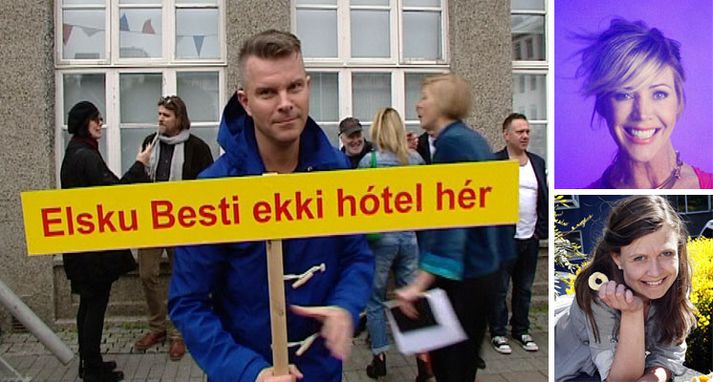 Baráttan fyrir Nasa er töpuð. Sóley og Inga á Nasa segir borgaryfirvöld haft vilja mótmælenda að engu.