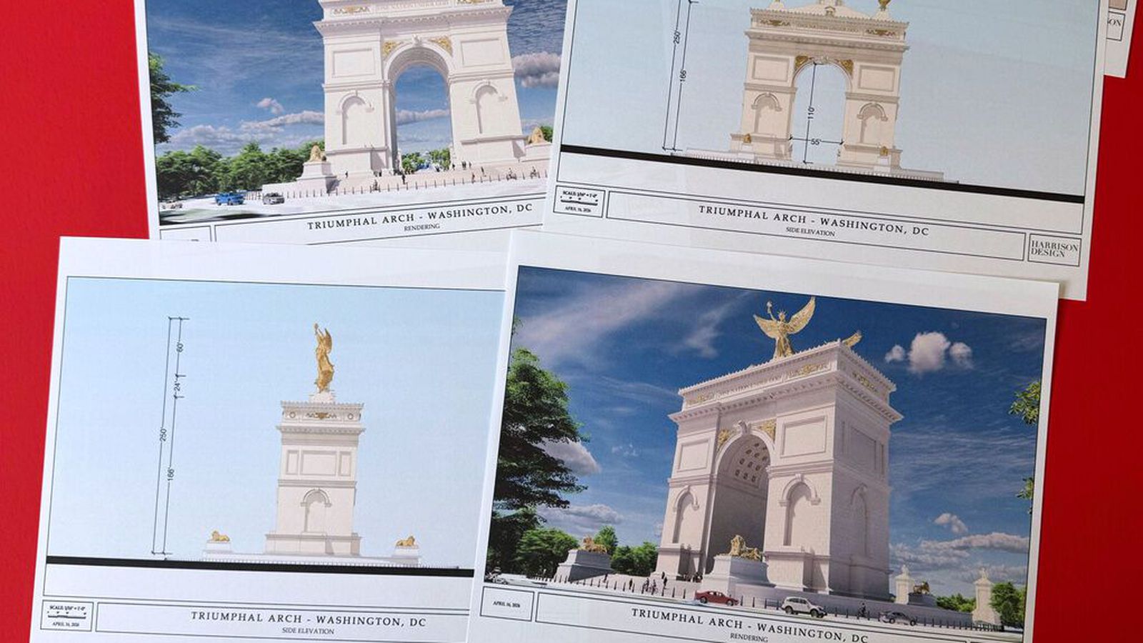 „Arc de Trump“ rísi í Washington