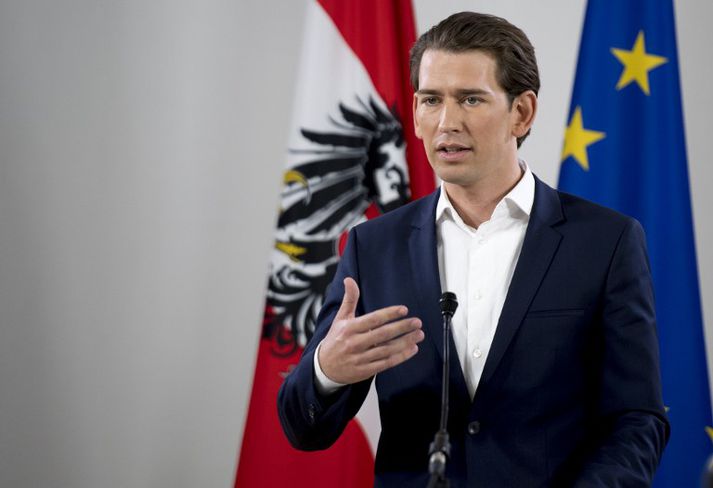 Hinn þrítugi Sebastian Kurz var um helgina kjörinn nýr formaður Þjóðarflokksins.