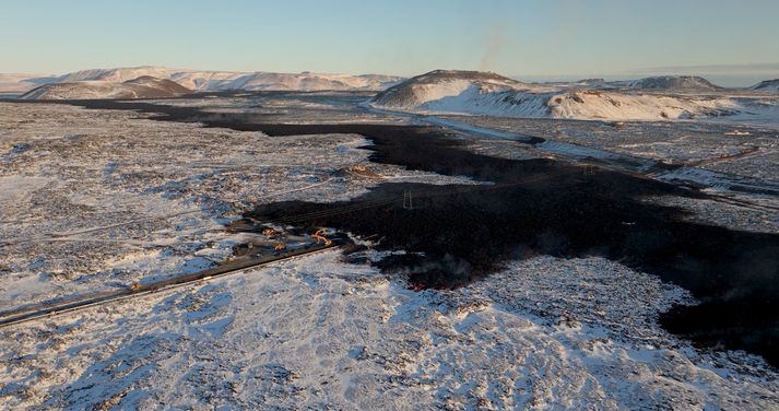 Allir  GPS-mælar við Svartsengi sýna skýr merki um landris og kvikusöfnun.