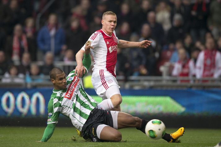 Kolbeinn í leik með Ajax um síðustu helgi.