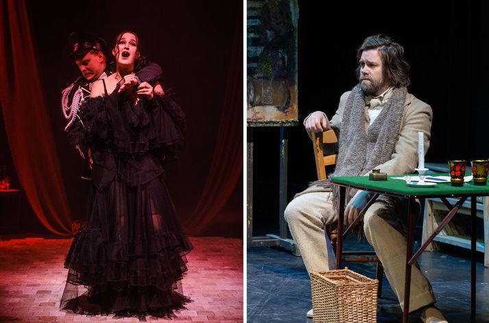 Kristín og Þórhallur eru í aðalhlutverkum í Carmen og La Bohéme sem sýnd eru í Tjarnarbíói og Borgarleikhúsinu.