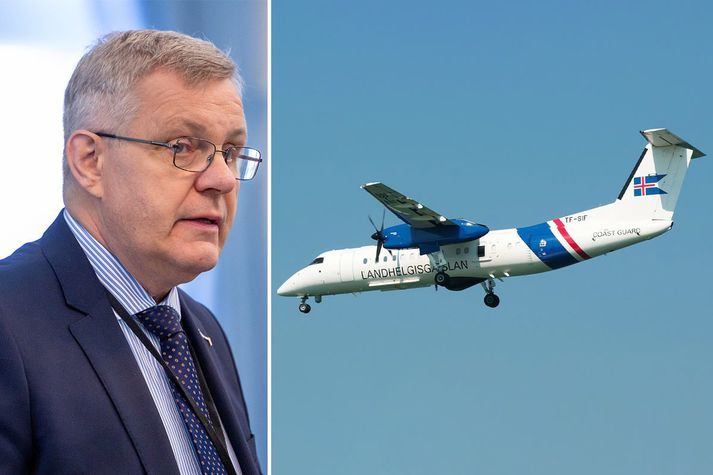Jón Gunnarsson minister sprawiedliwości, zaskoczył wszystkich decyzją o planach sprzedaży samolotu Straży Przybrzeżnej.