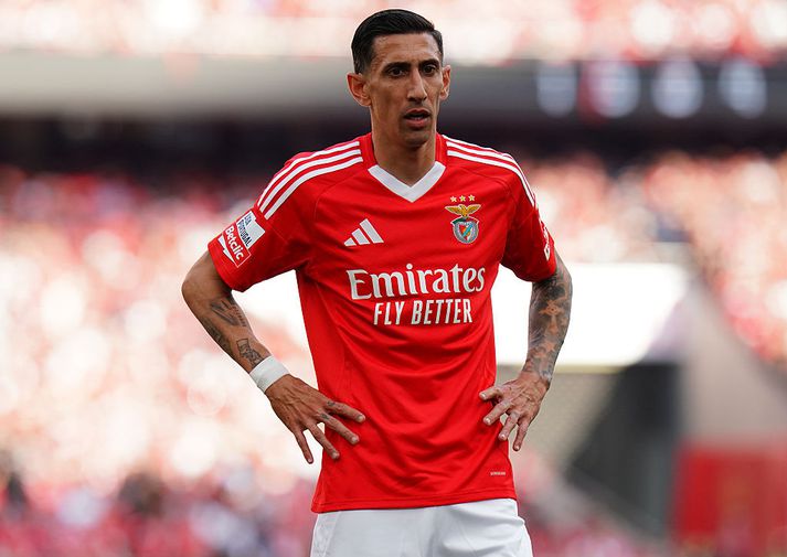Angel Di Maria í leik með Benfica á tímabilinu.
