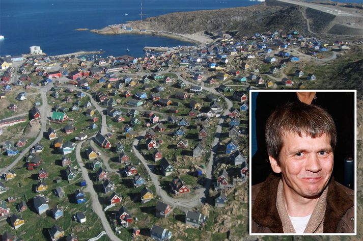 Ingibjörg bjó í Upernavik í Grænlandi og er að flytja. Hluti búslóðar hennar var um borð í vélinni.