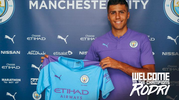 Rodri er annar leikmaðurinn sem Manchester City fær í sumar