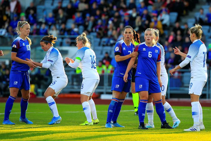 Ingibjörg Sigurðardóttir lék í 1-0 sigrinum gegn Slóvakíu á Laugardalsvelli fyrir rúmu ári en bendir á að íslenska liðið nú sé nokkuð breytt síðan þá.