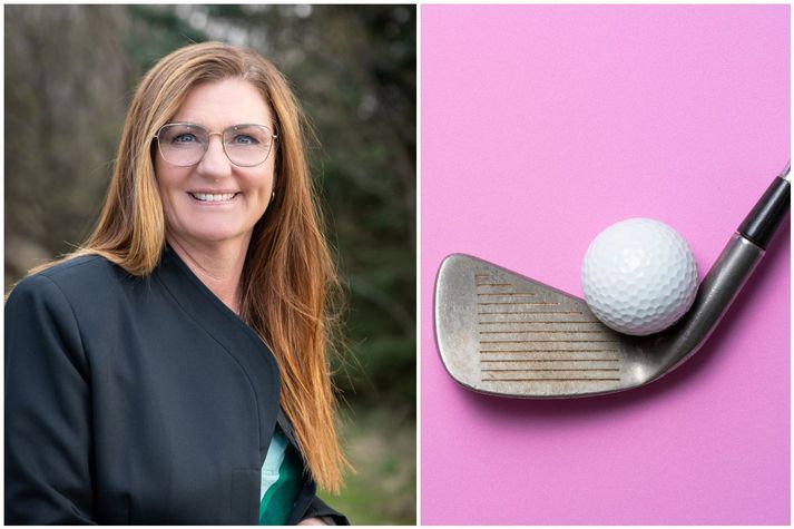 Hrafnhildur Arnardóttir stendur fyrir Golfmóti einhleypra þann 28. maí á Kiðjabergi. 