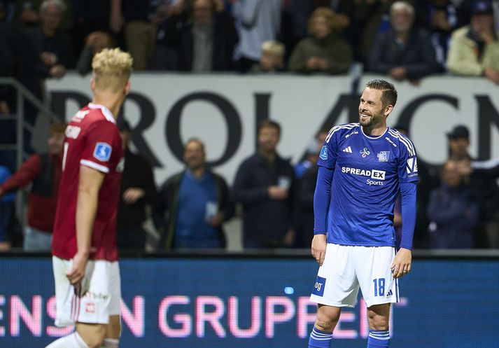 Gylfi Þór Sigurðsson er byrjaður að skora fyrir Lyngby.