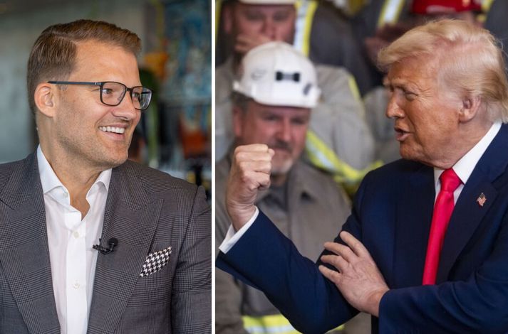 Trump ætlar að hækka tolla á innflutt lyf sem hafa hingað til verið undanskilin tollum. Róbert Wessman hefur ekki miklar áhyggjur af stöðu Alvotech vegna þess.