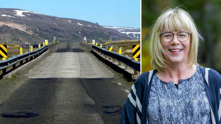 Í brúarsrká Vegagerðarinnar kemur fram að 41 einbreið brú sé á hringveginum sem samtals eru 3820 metrar að lengd. 