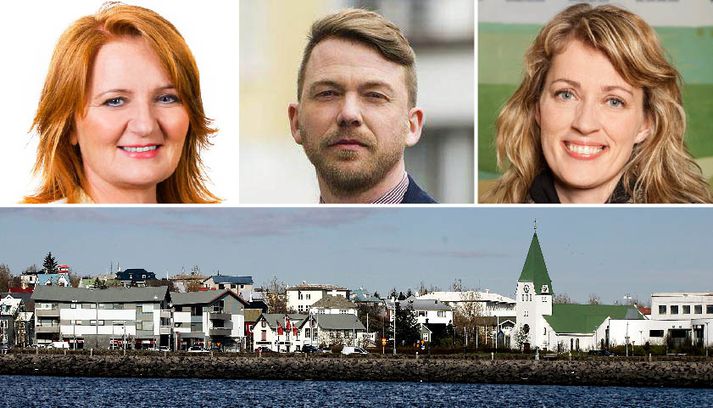 Rósa og Guðlaug furða sig á fullyrðingum Gunnars Axels að hann kannist ekkert við málið sem hann tjáði sig um fyrir fáeinum mánuðum á bæjarstjórnarfundi.