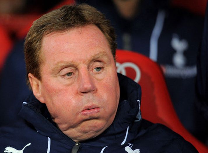 Harry Redknapp, stjóri Spurs.