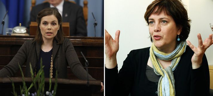 Katrín og Svandís hafa lengi verið í forystusveit VG.