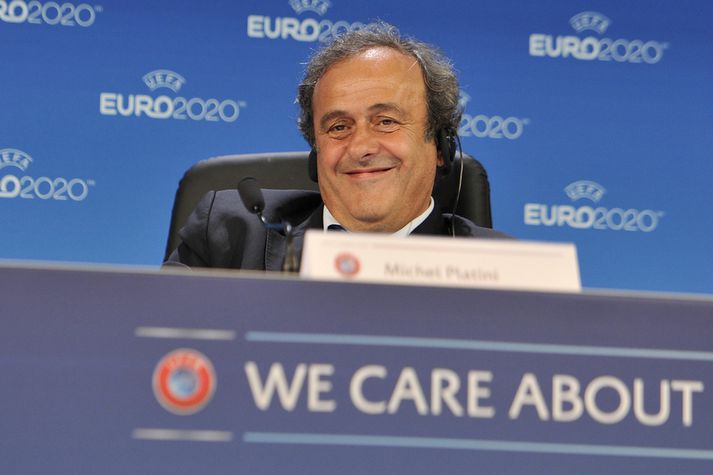 Michel Platini, forseti UEFA.