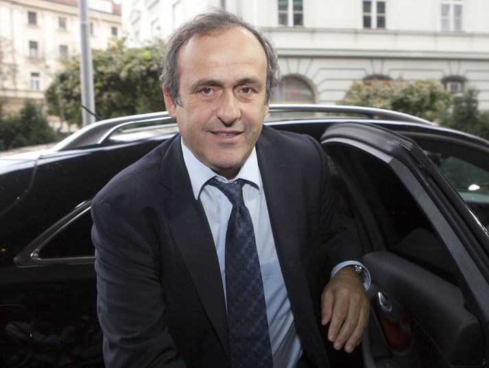 Michel Platini, forseti UEFA.