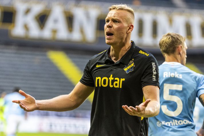 Kolbeinn Sigþórsson lék með AIK á árunum 2019-20.