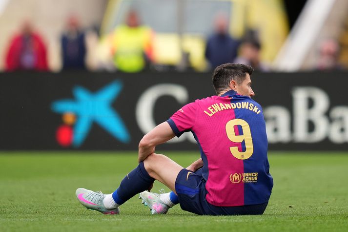 Robert Lewandowski hefur skorað grimmt fyrir Barcelona í vetur.