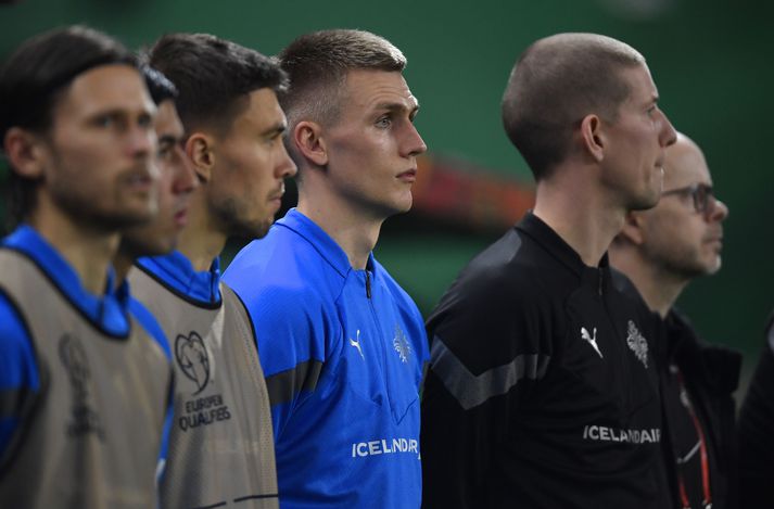 Rúnar Alex Rúnarsson fékk óvænt tækifærið í marki FCK og hjálpaði liðinu að komast í bikarúrslitaleikinn.