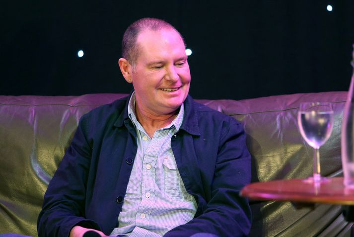 Paul Gascoigne þegar hann mætti ölvaður í sjónvarpsþátt á árinu.