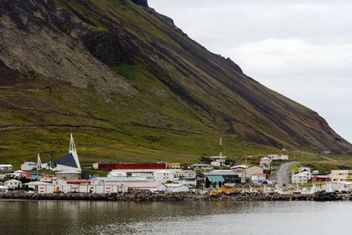 Lofti var hleypt úr dekkjum lögreglubifreiðar í Ólafsvík.