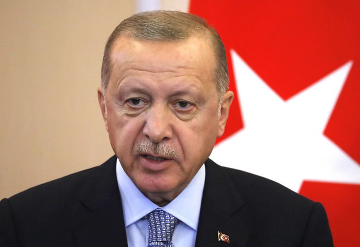 Recep Tayyip Erdogan, forseti Tyrklands.