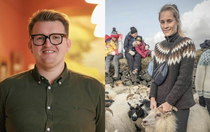 Bjarki Hjörleifsson og Pálína Axelsdóttir Njarðvík, nýir aðstoðarmenn matvælaráðherra.
