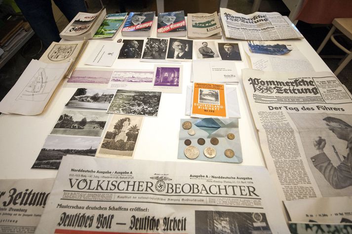 Blöðin höfðu varðveist vel í tímahylkinu.