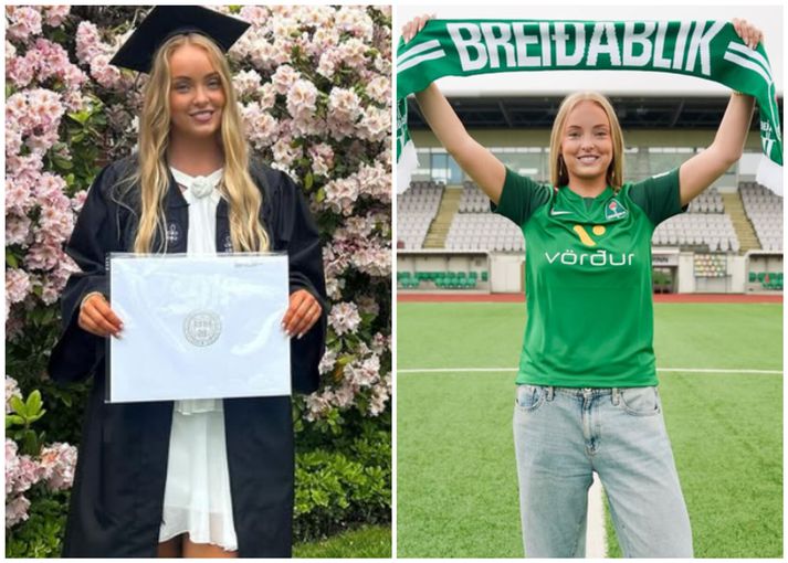 Hildur Þóra Hákonardóttir mun klára tímabilið með Breiðabliki en hún hefur undanfarin ár verið við nám við hinn virta Harvard-háskóla í Bandaríkjunum.