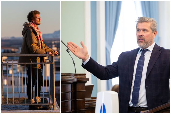 Bragi Páll segist ekki trúa því að óreyndu að Bjarni fari að eltast við nöldur í einhverjum „nóboddís“ eins og sér þó köpuryrði falli. Það sé engu logið uppá Bjarna.