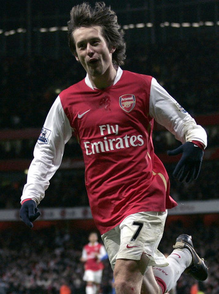Tomas Rosicky hjá Arsenal.