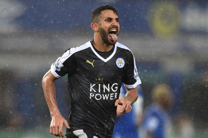 Riayd Mahrez er ein ástæða þess að Leicester er á toppnum.