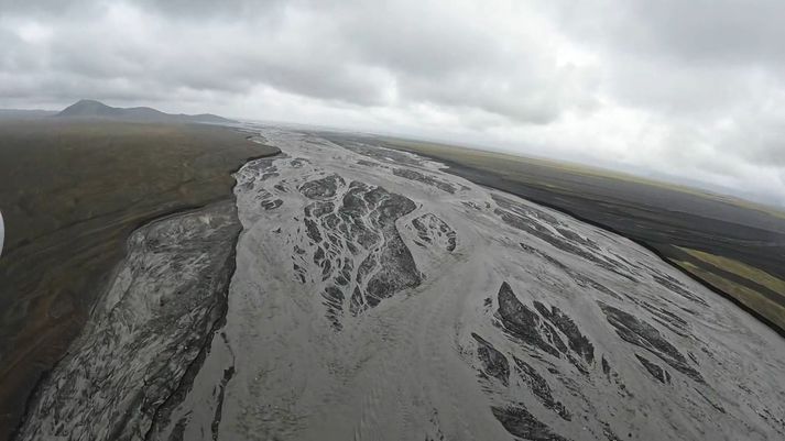 Skjáskot úr myndbandinu sem nálgast má neðar í fréttinni.