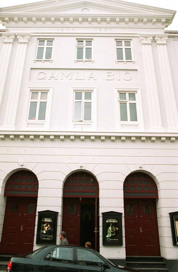 Gamla bíó stendur við Ingólfsstræti í Reykjavík.