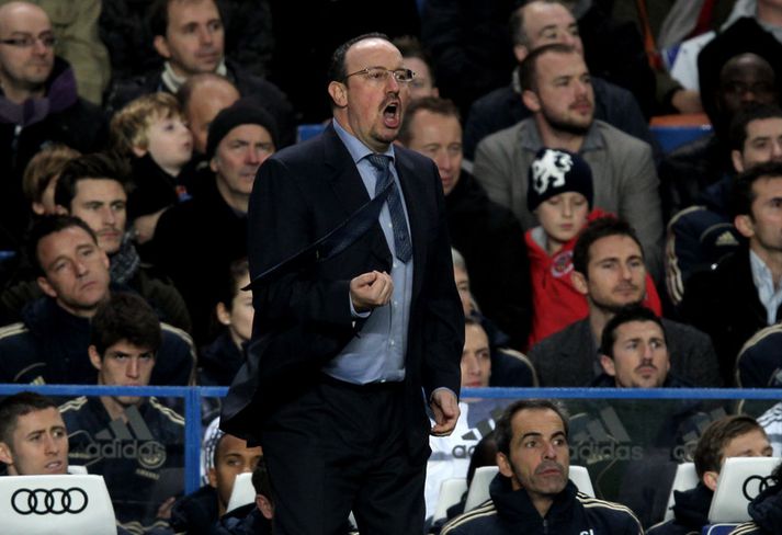 Rafa Beníetz hefur verk að vinna með Chelsea liðið.