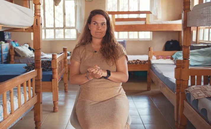 Anna Þóra Baldursdóttir býr ásamt 6 ára gamalli dóttur sinni Amelíu í Kenía. 