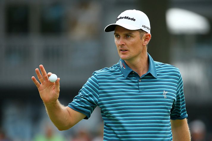 Justin Rose sýndi allar sínar bestu hliðar á þriðja hring.