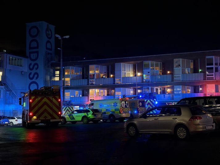 Útkallið virðst vera við JL-húsið að Hringbraut 121.