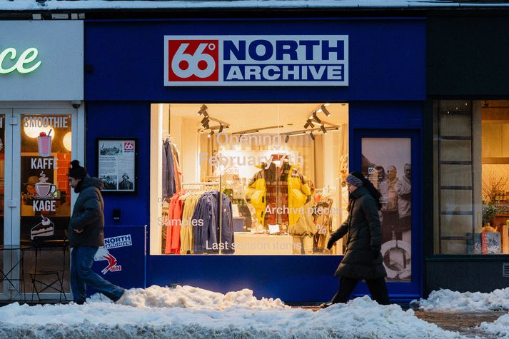 Ný archive-verslun 66 norður.