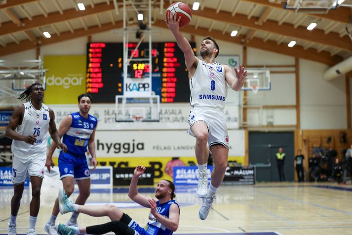 Ægir Þór Steinarsson fór fyrir Stjörnuliðinu í sigri á ÍR í kvöld.