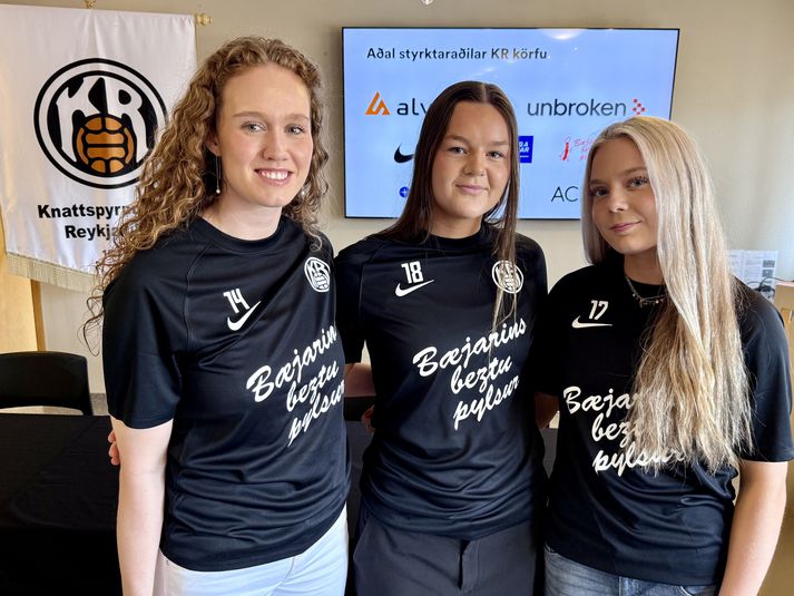 Sara Rún Hinriksdóttir og Emma Sóldís Svan Hjördísardóttir gengu í raðir KR fyrir tímabilið. Rebekka Rut Steingrímsdóttir framlengdi sinn samning.