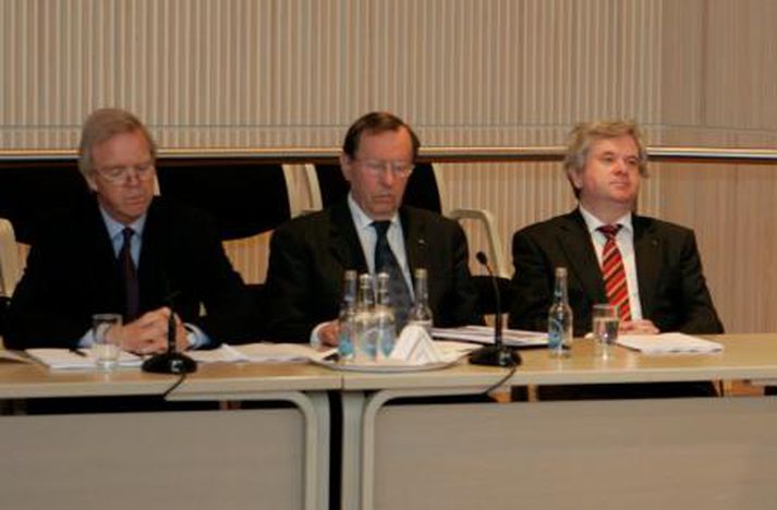 Bankastjórar Seðlabanka Íslands.